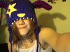 Purple Bunny Hat